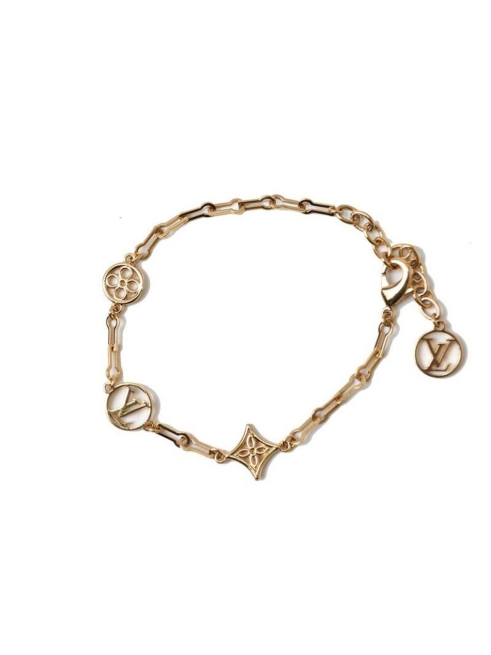 Louis Vuitton Bangle Bracelet Monogram Forever Young Gold